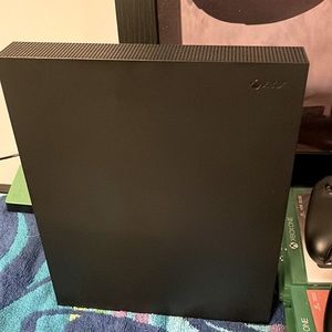 Xbox one 1TB console with seagate 4TB and 2 wireless controllers